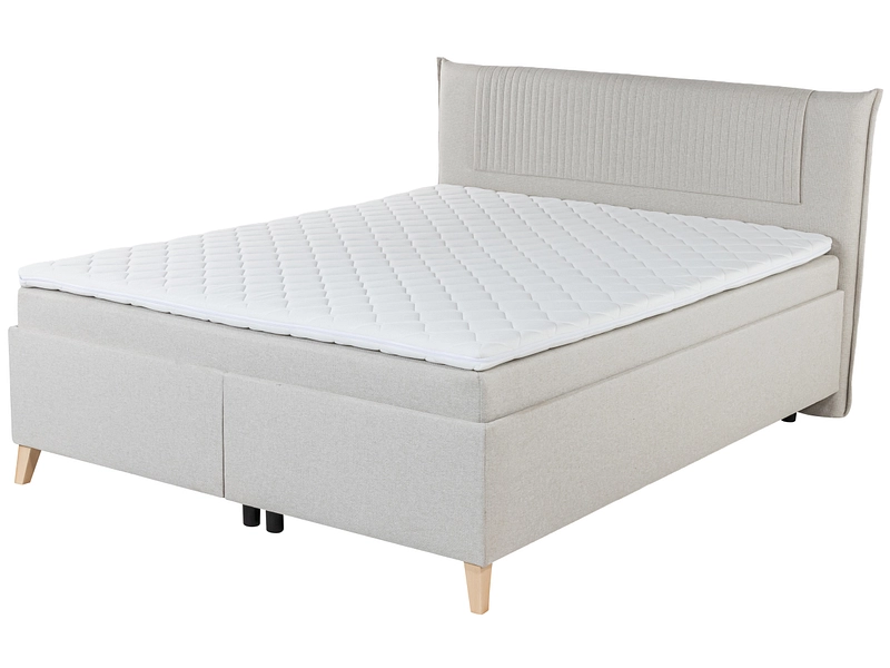 Boxspringbett MOKA beige