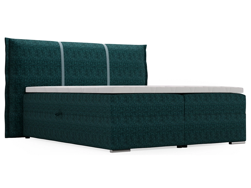 Boxspringbett VIBIA grau