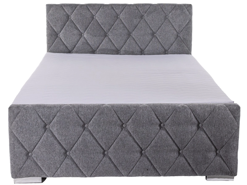 Boxspring IDA gris clair