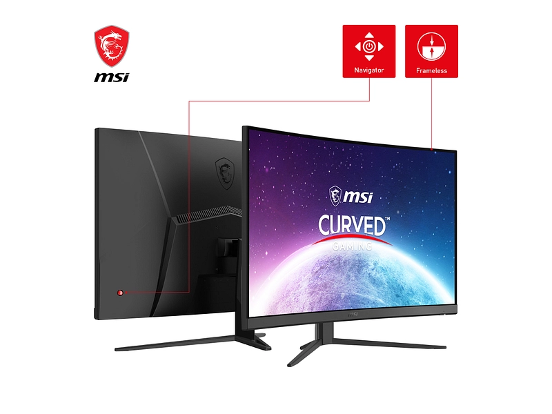 Moniteur MSI 31.5'''/80 cm