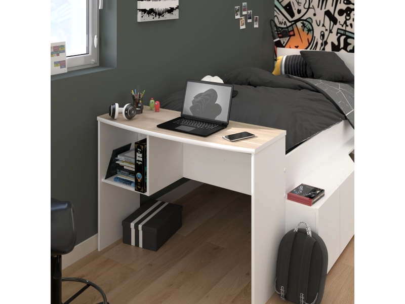 Bett Büro CLEO 90x200cm weiss