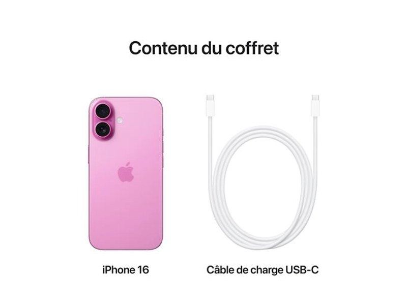 iPhone 16 Plus 5G APPLE Rose