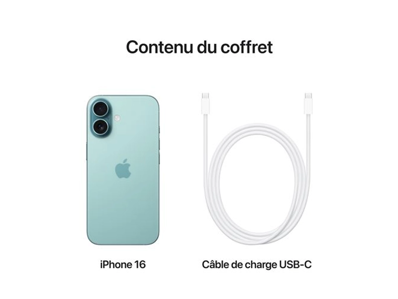 iPhone 16 Plus 5G APPLE verde acqua