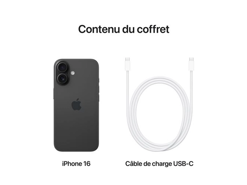 iPhone 16 Plus 5G APPLE Noir