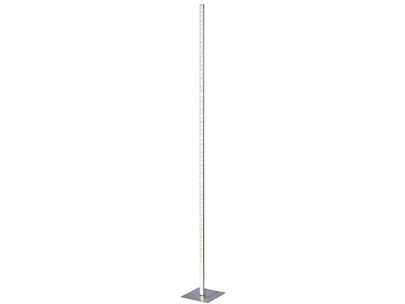 Stehlampe LED SAFIA 141cm 24W silberfarben