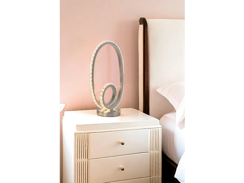 Lampada da tavolo LED SYLVIE intensità variabile
