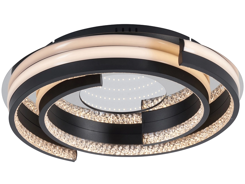 Deckenlampe LED SISKA 40cm 24W schwarz