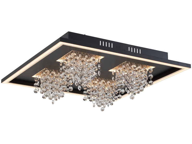 Deckenlampe LED SARA 45cm 40W schwarz