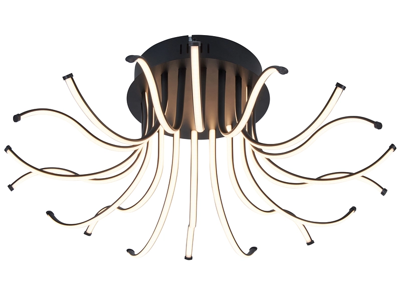 Deckenlampe LED SCOT 59cm 55W schwarz
