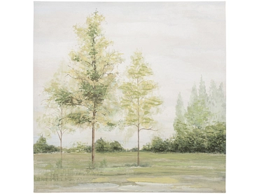 Bedruckte und handbemalte Leinwand COLIDE 1 Stück mehrfarbig