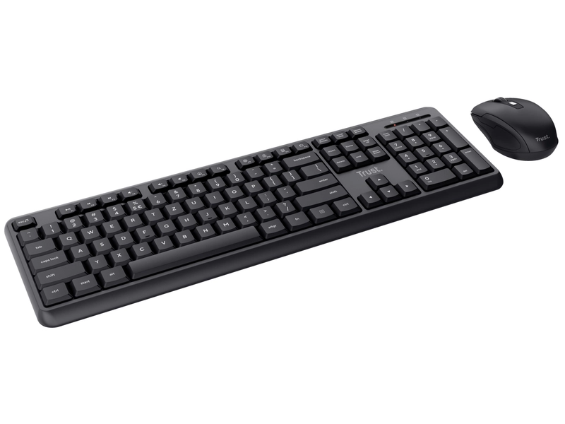 Set clavier + souris TRUST ODY Wireless Silent Desktop