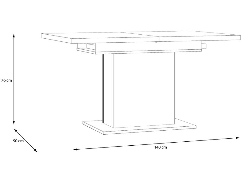 Table extensible DURO