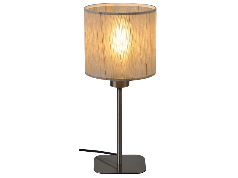Tischlampe LORIS 37cm silberfarben