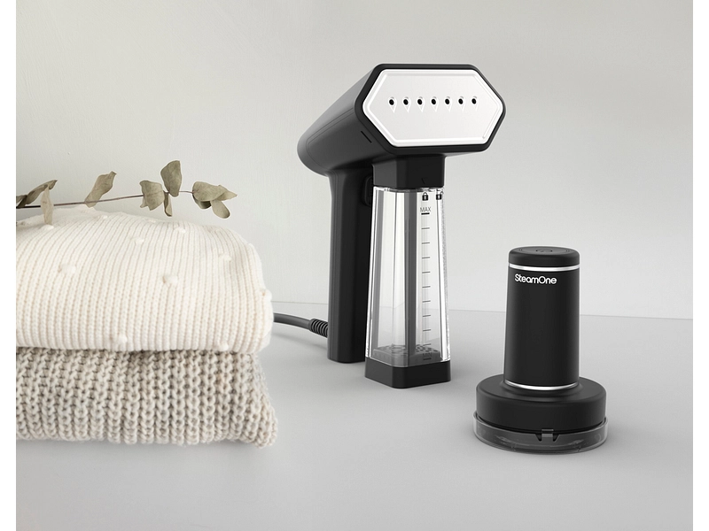 STEAMONE Set aus Dampfglätter + Anti-Fussel-Rasierer