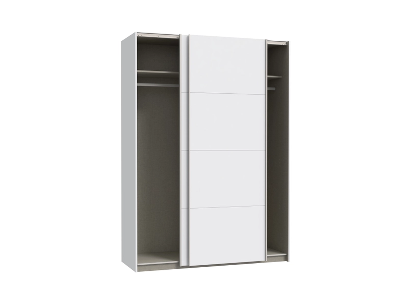 Armoire portes coulissantes PALERMO blanc