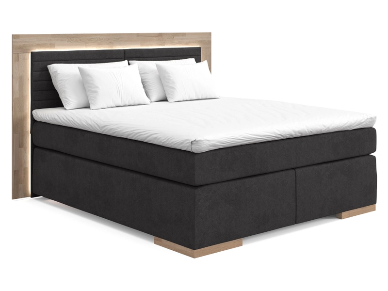 Boxspring ZERMATT marrone