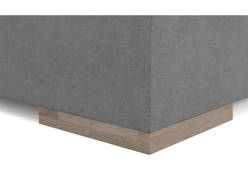 Boxspring ZERMATT graphite gray