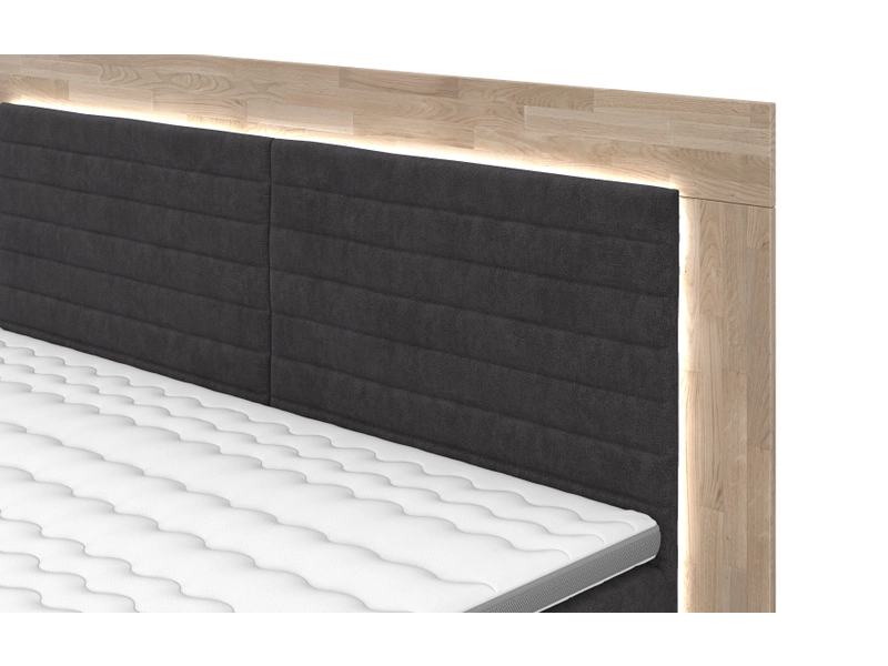 Boxspring ZERMATT marrone