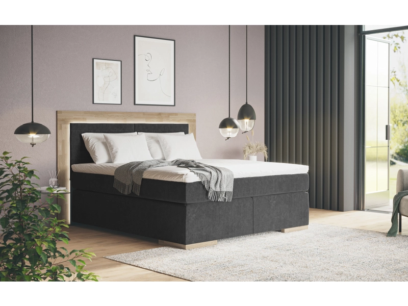 Boxspring ZERMATT brun