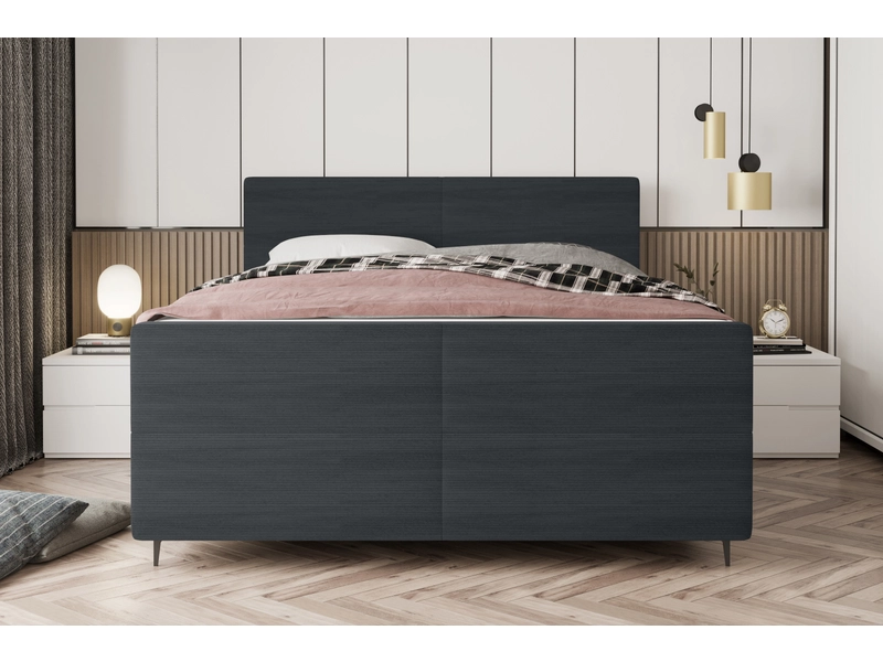 Boxspring DREAMER grigio scuro