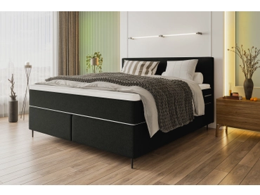 Boxspring MOON nero