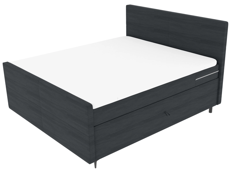 Boxspring DREAMER gris foncé