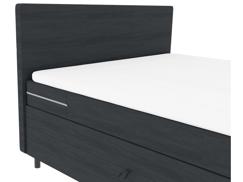 Boxspring DREAMER gris foncé