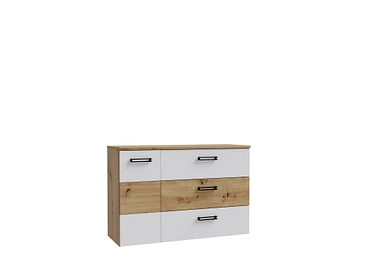 Commode GIULIA 1 porte 3 tiroirs