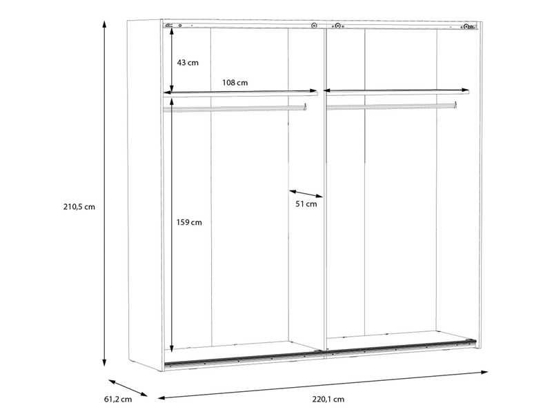 Schrank HAYATO eiche