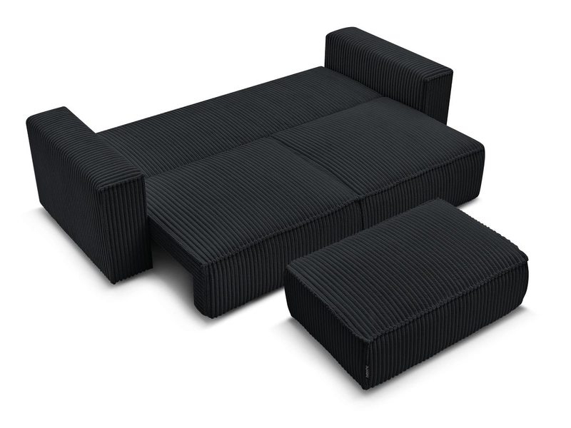 3er Sofa mit Hocker BOBOCHIC CHELSEA