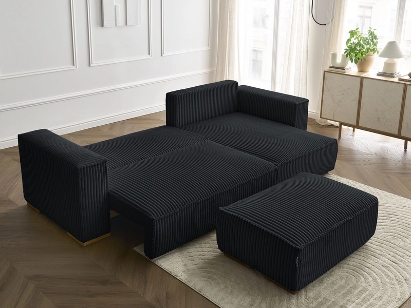 Ecksofa mit Hocker BOBOCHIC CHELSEA