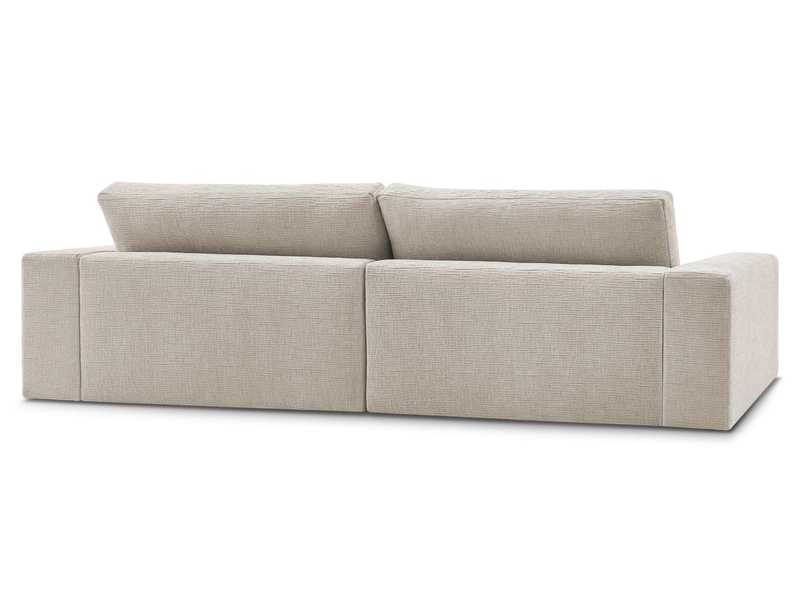 Divano 3 posti con pouf BOBOCHIC LEONARD