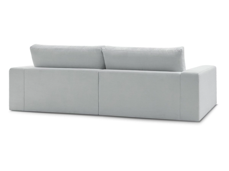 Divano 3 posti con pouf BOBOCHIC LEONARD