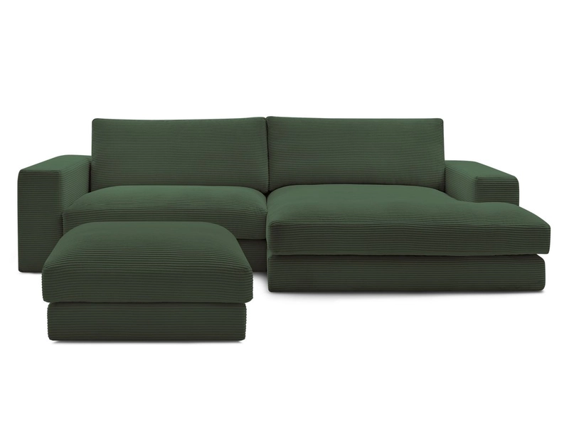 Ecksofa mit Hocker BOBOCHIC LEONARD