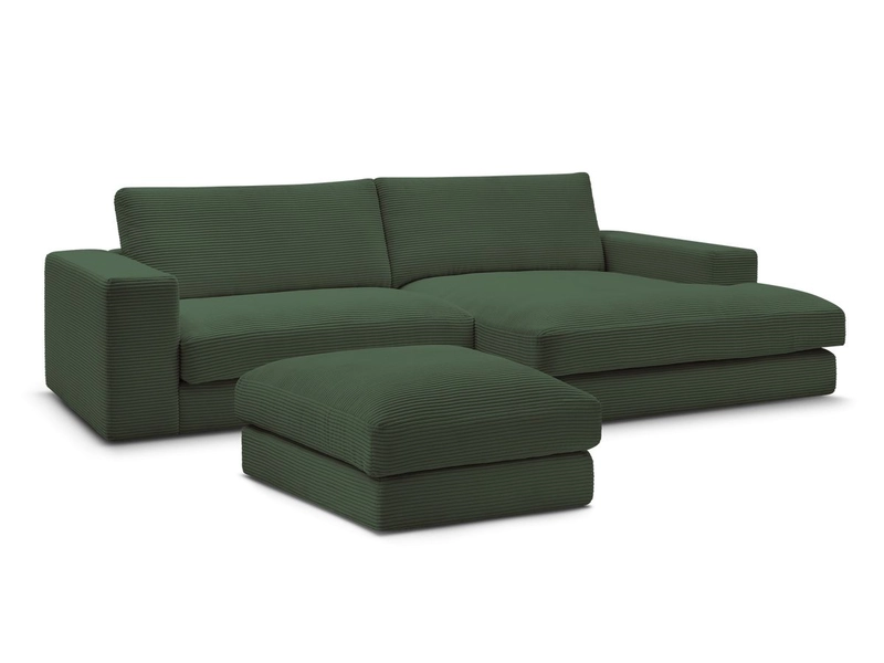 Ecksofa mit Hocker BOBOCHIC LEONARD