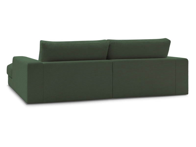 Divano ad angolo con pouf BOBOCHIC LEONARD