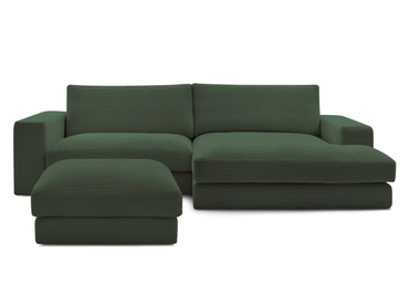 Ecksofa mit Hocker BOBOCHIC LEONARD