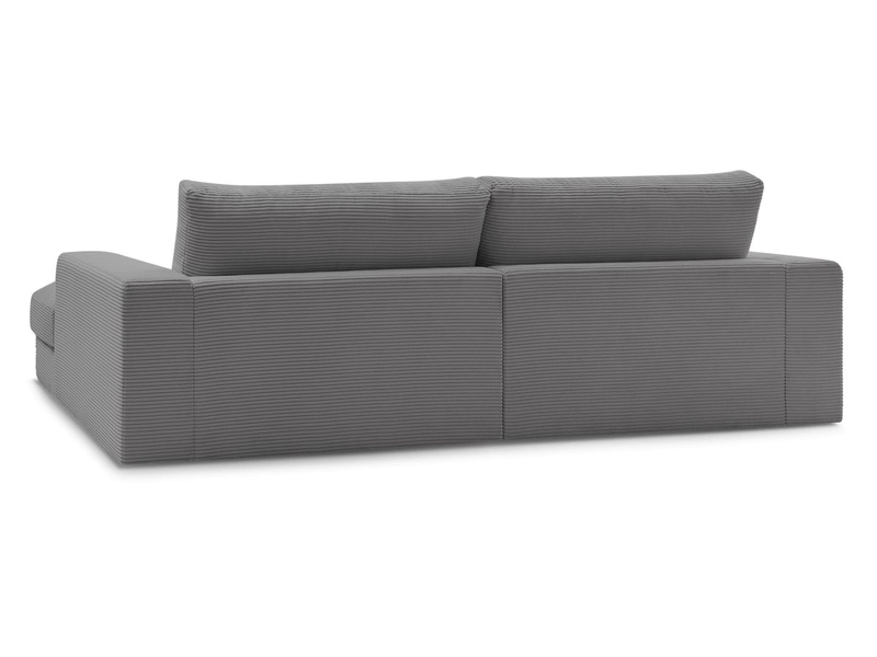 Canapé d'angle avec pouf BOBOCHIC LEONARD