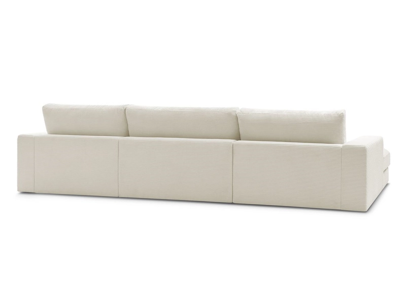 Panorama-Ecksofa mit Hocker BOBOCHIC LEONARD