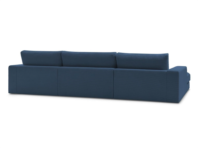 Panorama-Ecksofa mit Hocker BOBOCHIC LEONARD