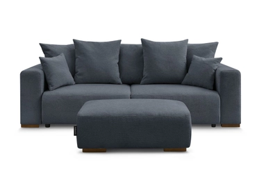 3er Sofa mit Hocker BOBOCHIC SIDONIE