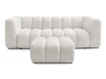 Divano 3 posti con pouf BOBOCHIC TALIA