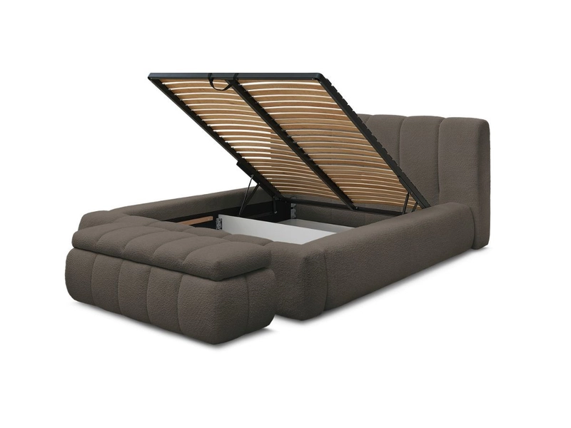 Letto contenitore con panca BOBOCHIC DENALI