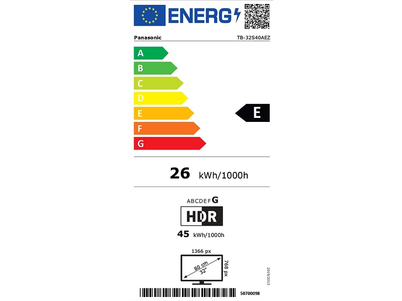 PANASONIC TV LED