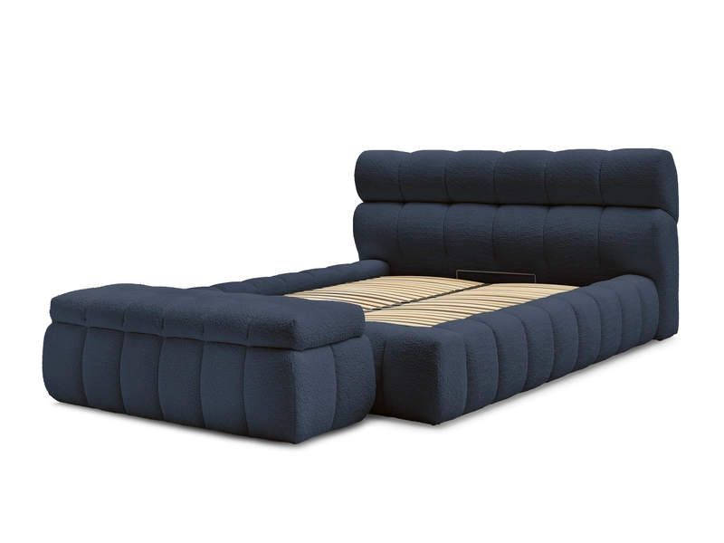 Letto contenitore con panca BOBOCHIC MONT-BLANC