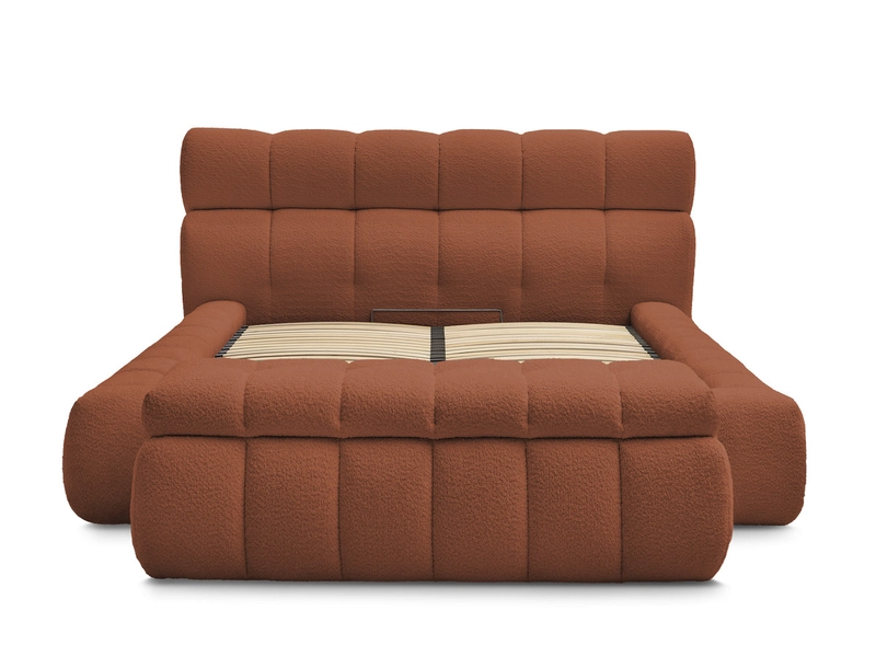 Letto contenitore con panca BOBOCHIC MONT-BLANC