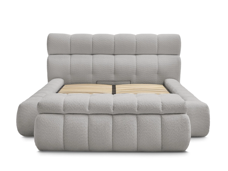 Letto contenitore con panca BOBOCHIC MONT-BLANC