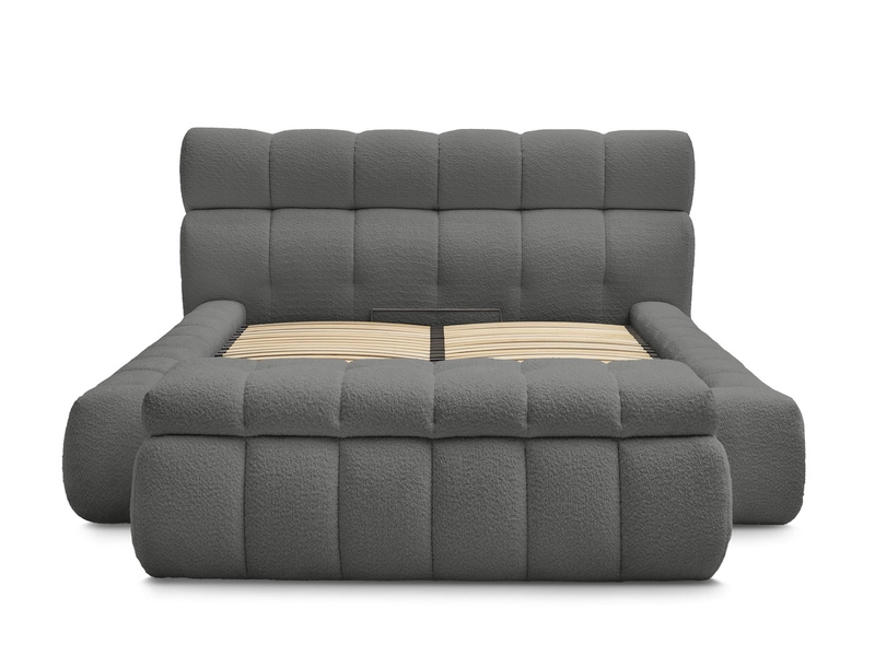 Letto contenitore con panca BOBOCHIC MONT-BLANC