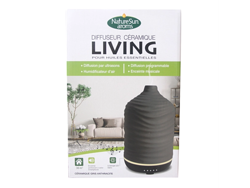 Duftsspender NATURE ET DÉCOUVERTES 0.24 L LIVING GRIS ANTHRA