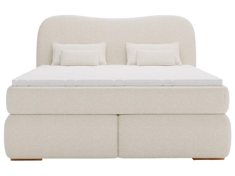 Boxspringbett CHLOE beige